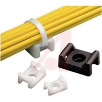 Panduit Cable Tie Mount,Screw Applied,Natural,Nylon 6.6