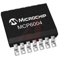 Microchip QUAD 1.8V, 1MHZ OP, E TEMP