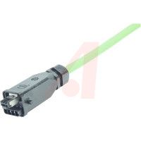 HARTING Plug, Cable; Plug; PCB; 4; 16 A; 21.15 Mm (Max.); 11.7 Mm; IEC 60603-7