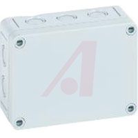 Altech ENCLOSURE,POLYCARBONATE,INDUST,IP66,NEMA 4X,KNOCKOUTS,5.12X3.70X3.19IN,GRAYCOVER