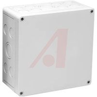 Altech ENCLOSURE,POLYCARBONATE,INDUST,IP66,NEMA 4X,KNOCKOUTS,7.17X7.09X3.54IN,GRAYCOVER