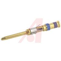 TE Connectivity Multimate Contact; Pin; Gold (30) Over Nickel (50); 14 AWG; Brass; 16; Wire