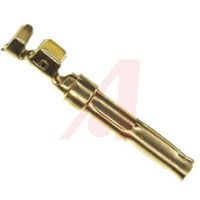 TE Connectivity Contact; Phosphor Bronze; Gold Over Nickel (Mating Area); Crimp; 24-20 AWG