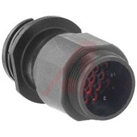 TE Connectivity Assembly, Receptacle; 16; Receptacle; Wire; 17; Plastic; 15/16 In. - 20 UNEF-2A