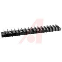 TE Connectivity Barrier Strip, Double-Row; 12 To 22 AWG; #6-32; 0.374; 20 A; 16 Pos.