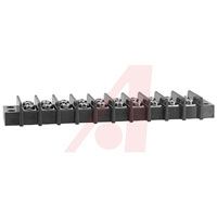 TE Connectivity Barrier Strip, Double-Row; 14 To 22 AWG; #6-32; 0.437; 25 A; 10 Pos.