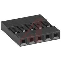Amphenol Communications Solutions Connector,crimp-to-wire Housing,single Row,2.54mm(.100)cont Centers,5 Position