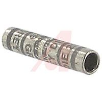 Thomas & Betts Connector; Two-Way Splice; 1.750 In.; 0.359 In.; # 4; # 4 AWG; Gray; Copper