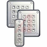 Storm Keypad, 1000 Series, 4 Key, F1-F4, Silver Case And Key