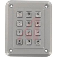 Storm Keypad, 1000 Series, 12 Key, Calc, Silver Case And Key