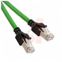 HARTING System Cable CAT5 Green PUR Length 0.5 Meters