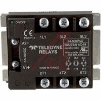 Teledyne Relay; 520 VAC; Solid State; 75; 1000 A; Panel Mount; -40 DegC; 100 DegC; 5 MA