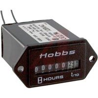 Honeywell Meter, AC Hour, 2 Screw Mount, 108-132 VAC Voltage Range, Wire Lead