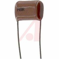Illinois Capacitor Capacitor, Metallized Polyester;0.1uF;Radial;250VDC;+/-10%;12.5mmL;6mmT;1% DF