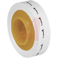 3M INDENTIFYING TAPE;NUMBERED 1 Only, 96 Inches A Roll