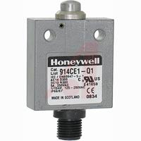 Honeywell Switch, Miniature Enclosed, Top Plunger, 1NC/1NO, SPDT, Snap Action, 4 Pin