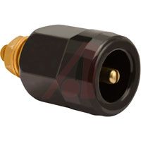 Superior Electric Connector, Electrical; Pin Receptacle; 0.16 In.; 0.81 In.; 0.19 In.; Black;