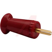 Superior Electric ELECTRICAL PIN PLUG, 50A, RED