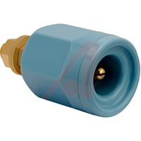 Superior Electric Electrical Connector; Pin Receptacle; 0.38 In.; 2 In.; 0.25 In. (Max.); Blue;