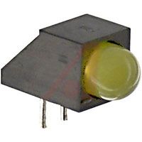 Lumex PCB LED Indicator, T5mm, Single, Standard, Yellow Diff, 60 View Angle