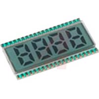 Lumex LCD; 50.8 Mm W X 30.48 Mm H; 45.72 Mm W X 16.51 Mm H; 3 To 5.0 VAC; 0 DegC