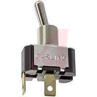 Carling Technologies Switch, COMBI-Terminal, Toggle, SPST, (ON)-NONE-OFF