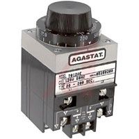 TE Connectivity Relay; DPDT; 120 VAC @ 60 Hz; Electropneumatic Timing Relay; -30 To DegC