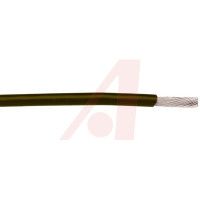 Alpha Wire Wire, Hook-Up; 30 AWG; 7/38; 0.006 In.; 0.024 In.; -60 DegC; 250 V ; Brown