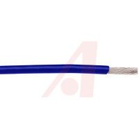 Alpha Wire Wire, Hook-Up; 28 AWG; 7/36; 0.006 In.; 0.027 In.; -60 DegC; 250 V; Blue