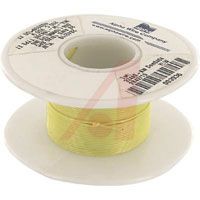 Alpha Wire Wire, Hook-Up; 28 AWG; 19/40; 0.006 In.; 0.027 In.; -60 DegC; 250 V; Yellow