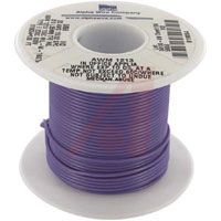 Alpha Wire Wire, Hook-Up; 20 AWG; 19/32; 0.010 In.; 0.059 In.; -60 DegC; 600 V; Violet