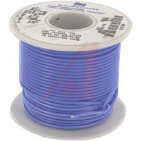Alpha Wire Wire, Hook-Up; 16 AWG; 19/29; 0.010 In.; 0.077 In.; -60 DegC; 600 V; Blue