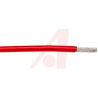 Alpha Wire Wire, Hook-Up; 24 AWG; 19/36; 0.014 In.; 0.052 In.; -60 DegC; Red