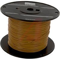 Alpha Wire Wire, Hook-Up; 22 AWG; 7/30; 0.016 In.; 0.065 In.; -40 DegC; 300 V; Orange
