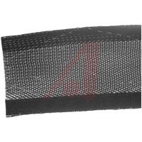 Alpha Wire WIRE MNGT EXPANDABLE POLYESTER WEBBED SLEEVING ZIP GRP11/2 BLACK 25 FT