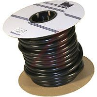 Alpha Wire Tubing, PVC; PVC; 0.438 In.; 0.025 In.; Black; -20 DegC; ? DegC; 1800 PSI