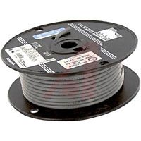 Alpha Wire Multiconductor Cable, Unshielded; 3; 22 AWG; 7 X 30; 0.17 In.; 0.010 In.; PVC