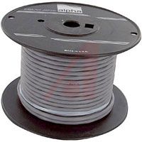 Alpha Wire Cable, Shielded; 3; 20 AWG; 7 X 28; 0.20 In.; 0.016 In.; 0.020 In.; PVC; DegC
