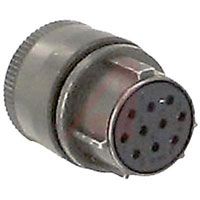 Amphenol Socapex Connector,metal Circular,straight Plug,size 12,10 #20 Solder Socket Contact