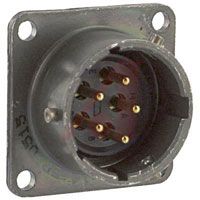 Amphenol Socapex Connector,metal Circular,box Mounting Receptacle,size 14,5 #16 Solder Pin Cont