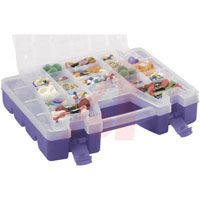 Akro Mils Portable Organizer; Lid Storage Organizer; 11 To 46; 15; 11-5/6 In.; 3-1/4