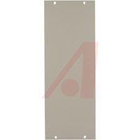 Bud Panel, Rack; 19 In.; 7 In.; Aluminum; White Textured; 0.125 In.; 4