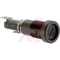 Eaton Bussmann Series FUSEHOLDER, PANEL MOUNT, 5MM X 20MM AND 1/4 X 1/4 FUSES, SCREWDRIVER SLOTTED
