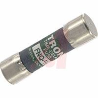 Eaton Bussmann Series Fuse; Time Delay; 1/2 A; 500 VAC (Max.); 0.41 In. 0.004; 1.5 In. 0.031