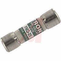 Eaton Fuse; Time Delay; 25 A; 500 VAC (Max.); 0.41 In. 0.004; 1.5 In. 0.031