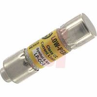 Eaton Fuse; Time-Delay; 5 A; 600 VAC; 0.41 0.05 In.; 1.5 In. 0.031 In.; Yellow