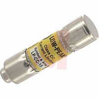 Eaton Fuse; Time-Delay; 15 A; 600 VAC; 0.41 0.05 In.; 1.5 In. 0.031 In.; Yellow