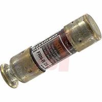 Cooper Bussmann Fuse, Dual Element; Time-Delay; 25 A; 250 VAC/125 VDC; 0.56 0.008 In.