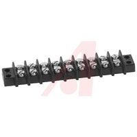 Cinch Connector,barrier Terminal Block,double Row,9 Terminals,rated 15 Amp,250 Volts