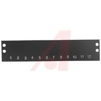 Cinch Connectors Connector Accessory,marker Strip For 12 Terminal Barrier Term Block,series 140